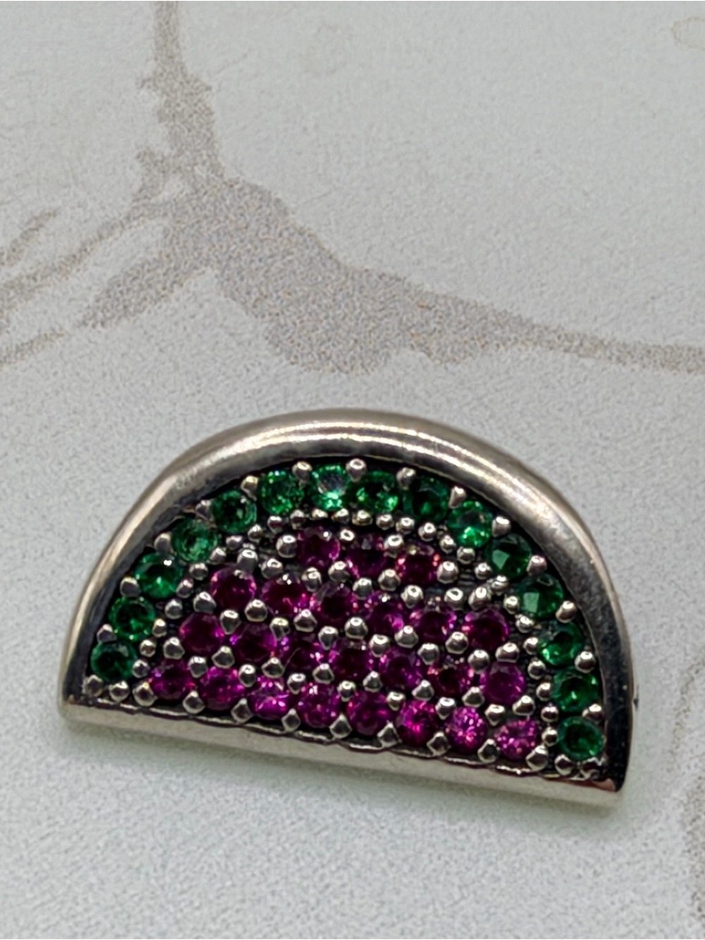 Pandora Gorgeous Sparkling Watermelon Charm!